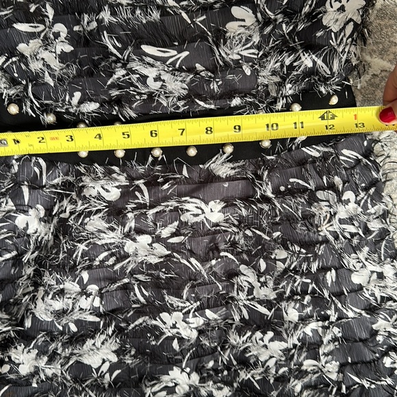 Prabal Gurung Fringe Chiffon Dress, Arielle charnas somethingnavy gown altered - Picture 11 of 15